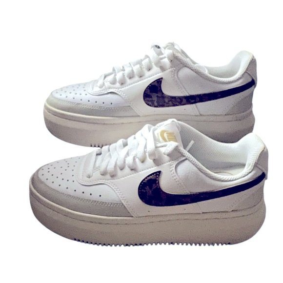 🐆 Nike Court Vision Alta Leopard Women’s Size 8 New  🐆 - Picture 1 of 7